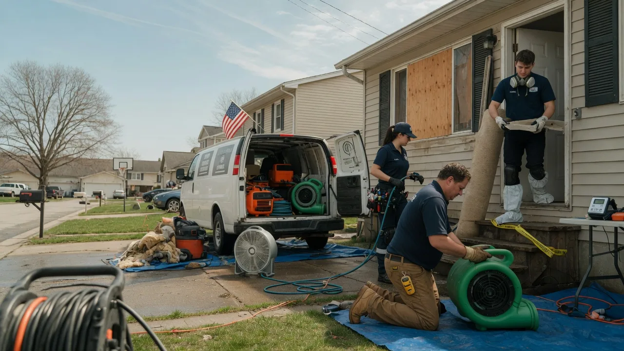 Water Damage Restoration in Fox River Grove, IL near me